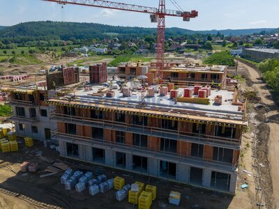 Prodej bytu 1+kk s balkonem, 42 m2, Hluboká nad Vltavou