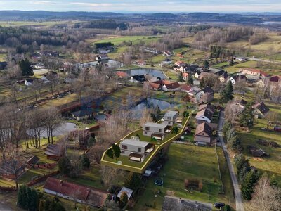 Prodej stavebního pozemku 900m2, Lomy u Člunku, Česká Kanada, JH