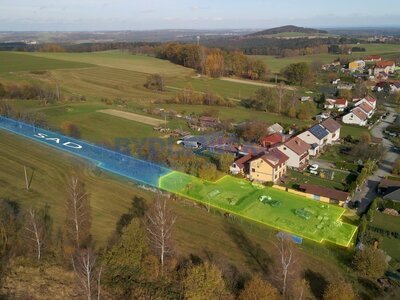 Prodej stavebního pozemku pro RD, 1 339 m2, Ločenice, okr. České Budějovice