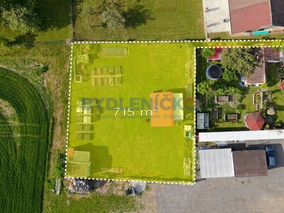 Prodej stavebního pozemku 715 m2, Libníč u Č. Budějovic
