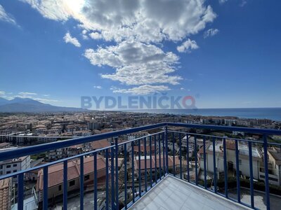 Prodej bytu 3+kk s překrásným výhledem na moře, Scalea, region Calabrie, Itálie